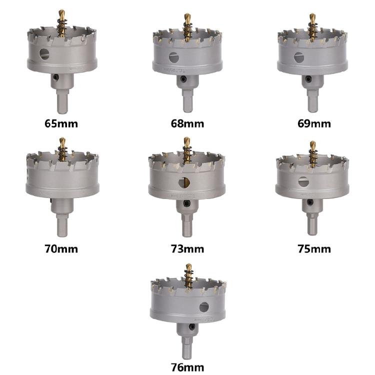 Carbide Hole Cutter Hole Cutter Center Drill for Quick Drilling in Metal and Thick Steel Plates Precise Cutting Tool
