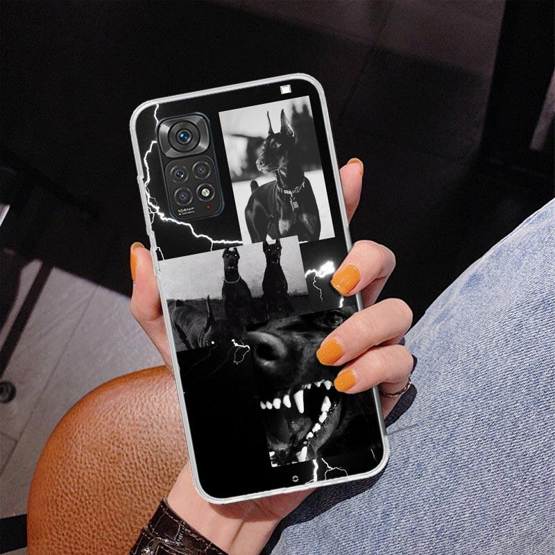 

Black Dachshund Doberman Phnoe Case for Phnoe Case for Xiaomi Redmi Note 15 14 14S 13 Pro Plus 12 12S 11S 11E 10S 10 11T 5G Uniq Redmi Note 14 Pro 5G