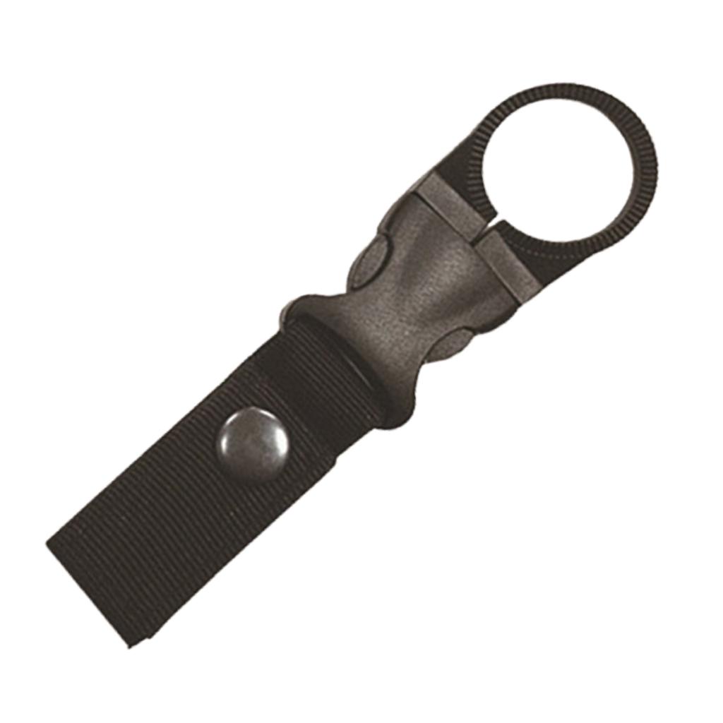 Webbing Buckle Hook Water Bottle Holder Clip Camping Outdoor Security Escape Supplies Nylon Webbing Buckle Carabiner Belt Clip