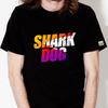 DOLDOL Shark-Dog_Tshirts-182 Shark Dog Surfing Hawaii Graphic T-Shirt Short Sleeve T-Shirt