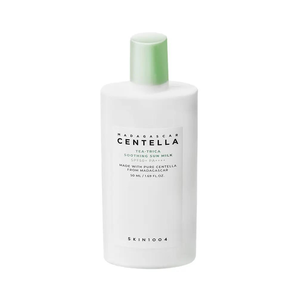 SKIN1004 Madagascar Centella Tea-Trica Soothing Sun Milk SPF50+ PA++++ 50ml Korean Sunscreen
