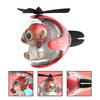 Cartoon Cute Dog Car Air Freshener Flying Ball Car Aroma Diffuser Rotating Propeller Outlet Fragrance Auto Interior Accessories