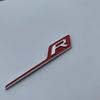 1Pc Car Styling New Long S R Letter Trunk Emblem Logo Badge Sticker For GTR GTS C63S E63S GLC63S GLE63S