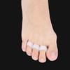 Silicone Toe Varus Corretcor Ergonomic 3-Hole Overlapping Toe Corretcor Elastic Bent Toes Straightener Soft for Foot  Relief