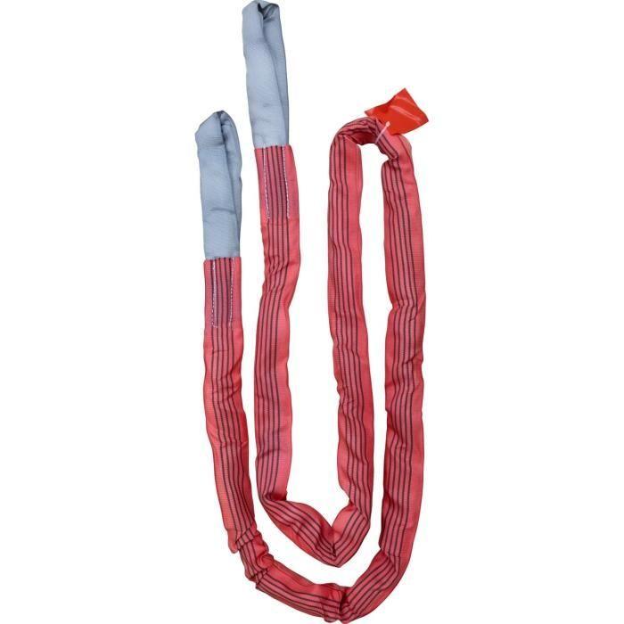 Corde de remorquage kerbl - red - 6 m