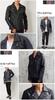 Rider Jacket PU Leather Leather Jacket Jacket Leather Jacket Autumn Winter L Black [Arcade] Men's (Single)