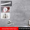 Robinet Purificateur d'Eau de Cuisine Flexible à Col de Cygne TLXT