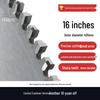 16" Carbide Aluminum Alloy Saw Blade - Fine Cut, No Burrs, for Photovoltaic Radiators