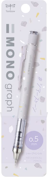 

Tombow Pencil Mechanical Pencil Monograph Sheer Stone Pattern Pale [Limited] 0.5mm DPA-142 (E Purple)