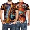 New Fashion Women/Men's 3D Print  Helloween Band  Casual T-shirts Hip Hop Tshirts Harajuku Styles Tops Clothing