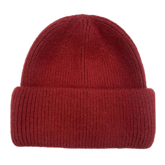 Wool Knit Hat Solid Color Seamless Winter Skull Cap Outdoor Sports Fishing Skiing Hiking Snowboarding Hat