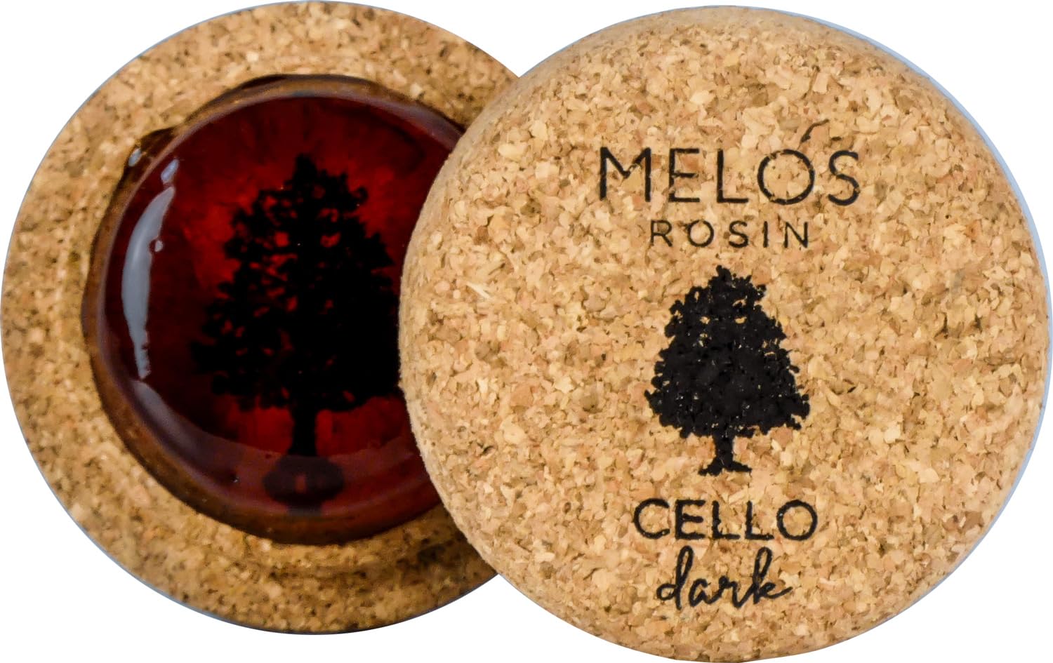 

MELOS Cello Rosin, Dark, Mini Size (20g)
