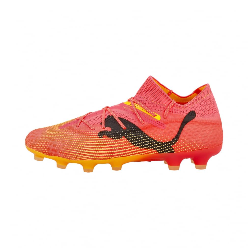 

Футбольные бутсы Puma Future 7 Ultimate, размер 28.0, розово-черные, для твердых и искусственных покрытий (HG/AG),