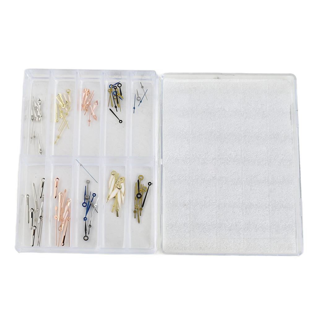 Zeiger Stundenzeiger Minutenzeiger Sekundenzeiger Set Legierung Ersatz Uhrenzeiger Kit für Uhrmacher Reparaturteile