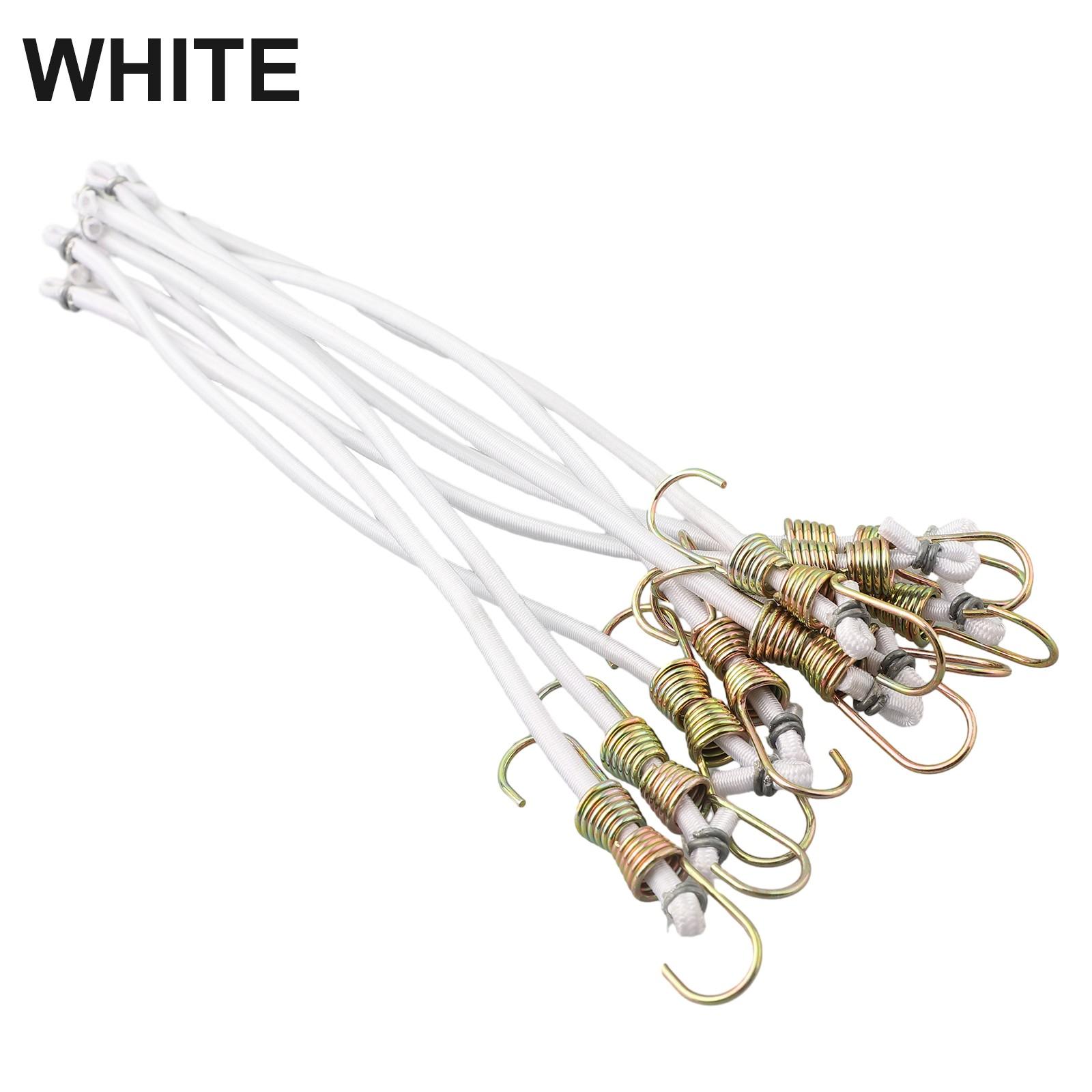 Elastic Cord Straps Elastic Rope Latex Cord 20 Pack Elastic Bungee Cord 10PC