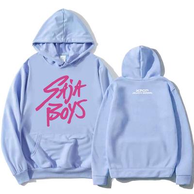 KPop Demon Hunters Saja Boys Hoodie Long Sleeve Movie Printing Sweatshirt Hooded Fleece Casual Female Pullovers Streetwear Women