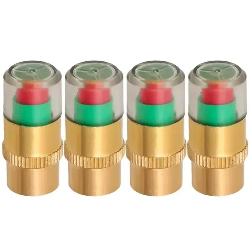 Tyre Pressure Monitoring Alarm Car Motorbike Universal Wheel Valve Cap Tyres Pressure Indicator External Valve Detection Tool