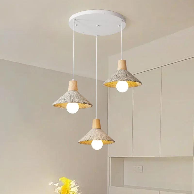 Design Cafe Modern Pendant Lamps For Living Room Lights Hanging Lamp Light Kitchen Remote Control Lamp Decoration