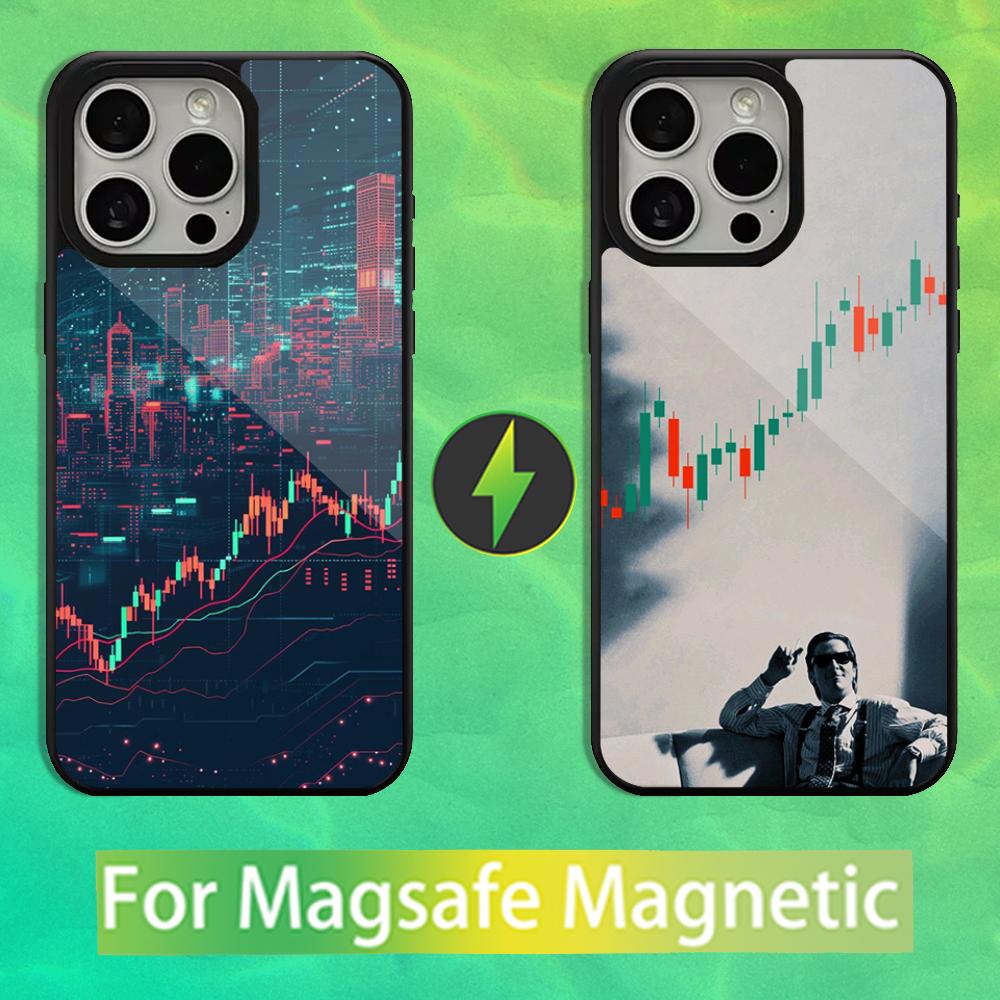 Day Trading Trader Phone Case For iPhone 16,15,14,13,12,11,Pro,Max,Plus,Mini,Magsafe,Magnetic Wireless Charging Case