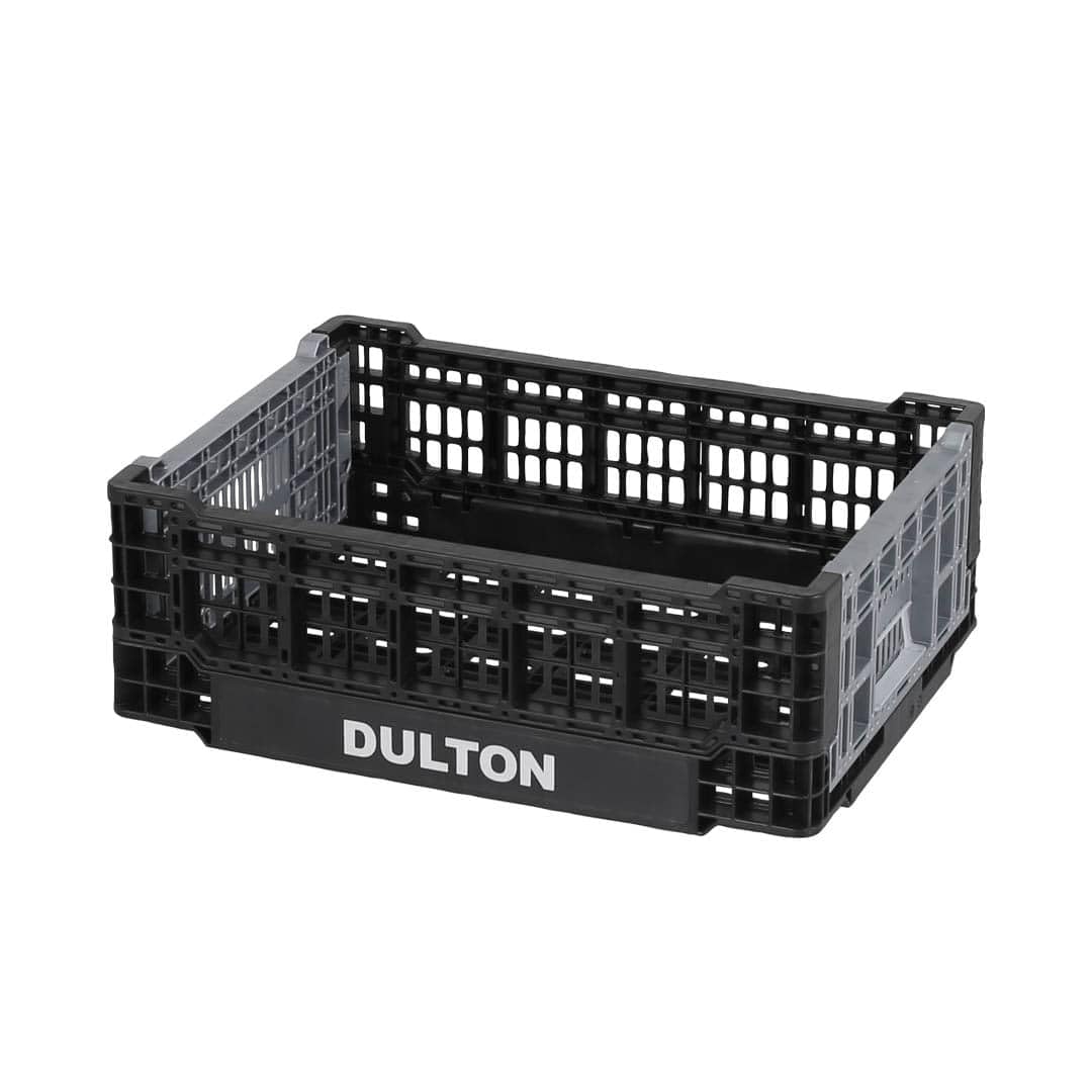 

Dulton Folding Mesh Storage 11L CAR Foldable Storage Height 14cm Width 40cm Depth 30cm Black/Silver FOR LIFE V21-0346BK/SV