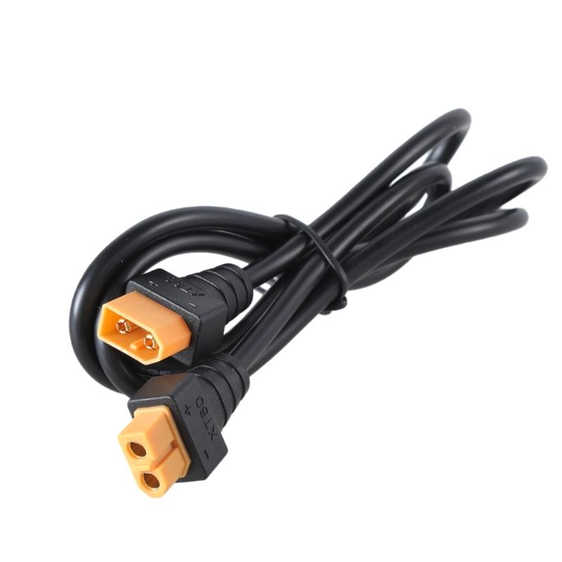 Male To Female Connector 3FT XT60 Male To Female Extension Cable 18AWG Tinned Brass Wire for  Model Drones & Solar Use