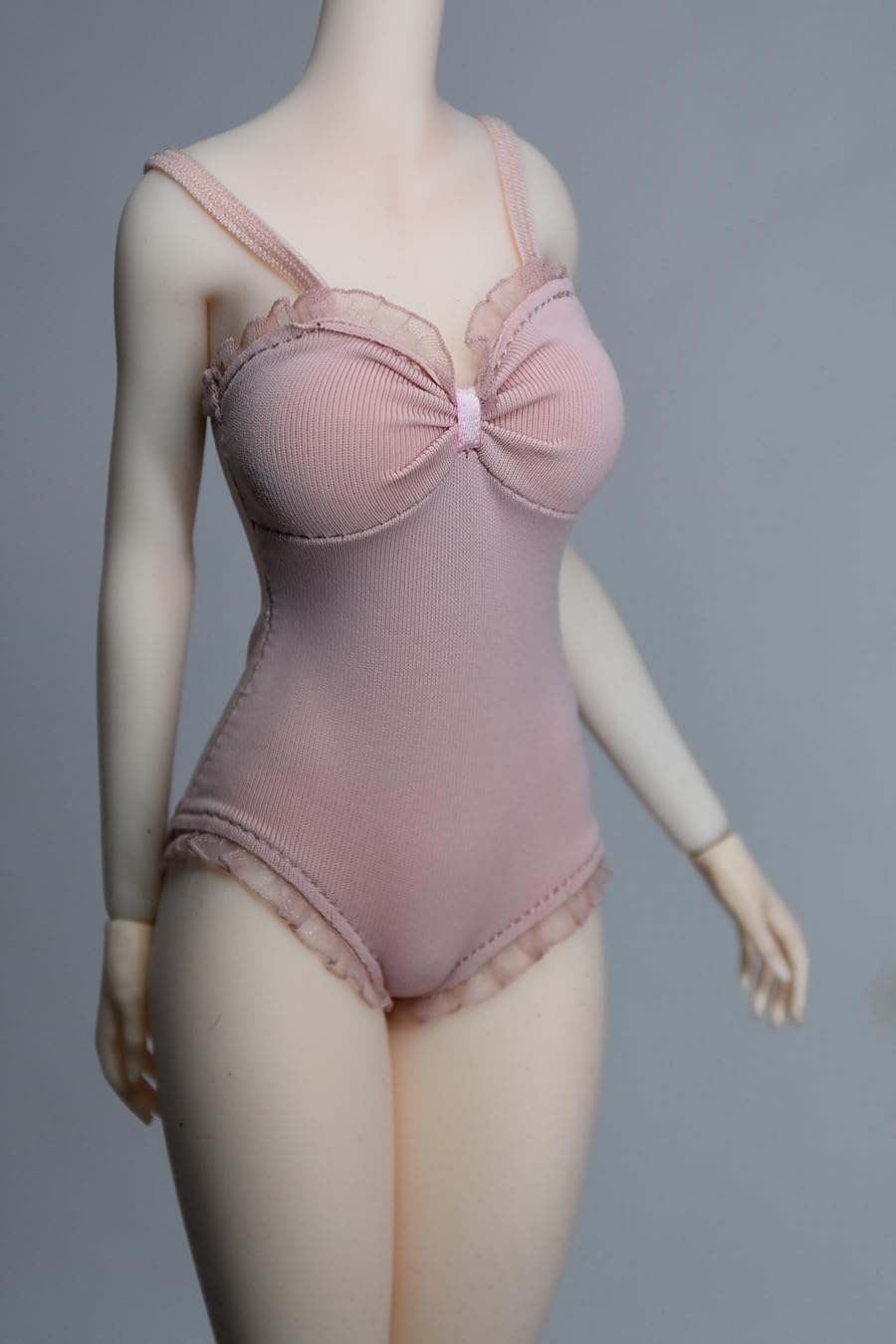 

[TOYBARJAPAN] 16 Scale Figure Swimsuit (Compatible with TBLeague and other body types) GS Pure Style Lace Design Cute Fashion One-Piece Swimsuit
