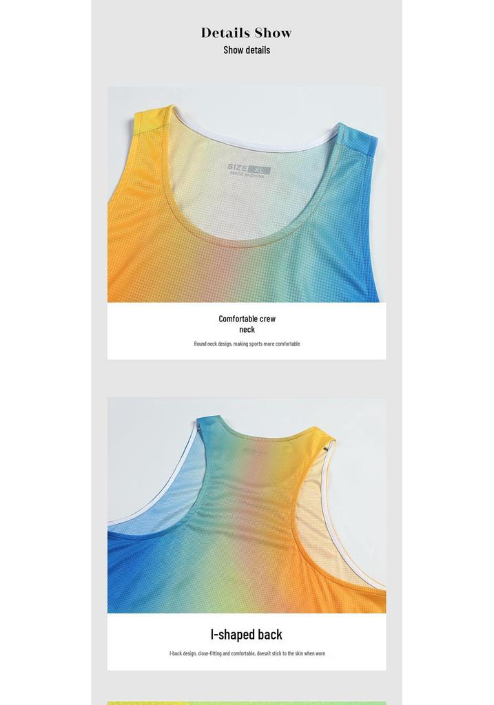 Men's Quick-Dry Marathon Racing Vest for Track, Trail, and Fitness Running