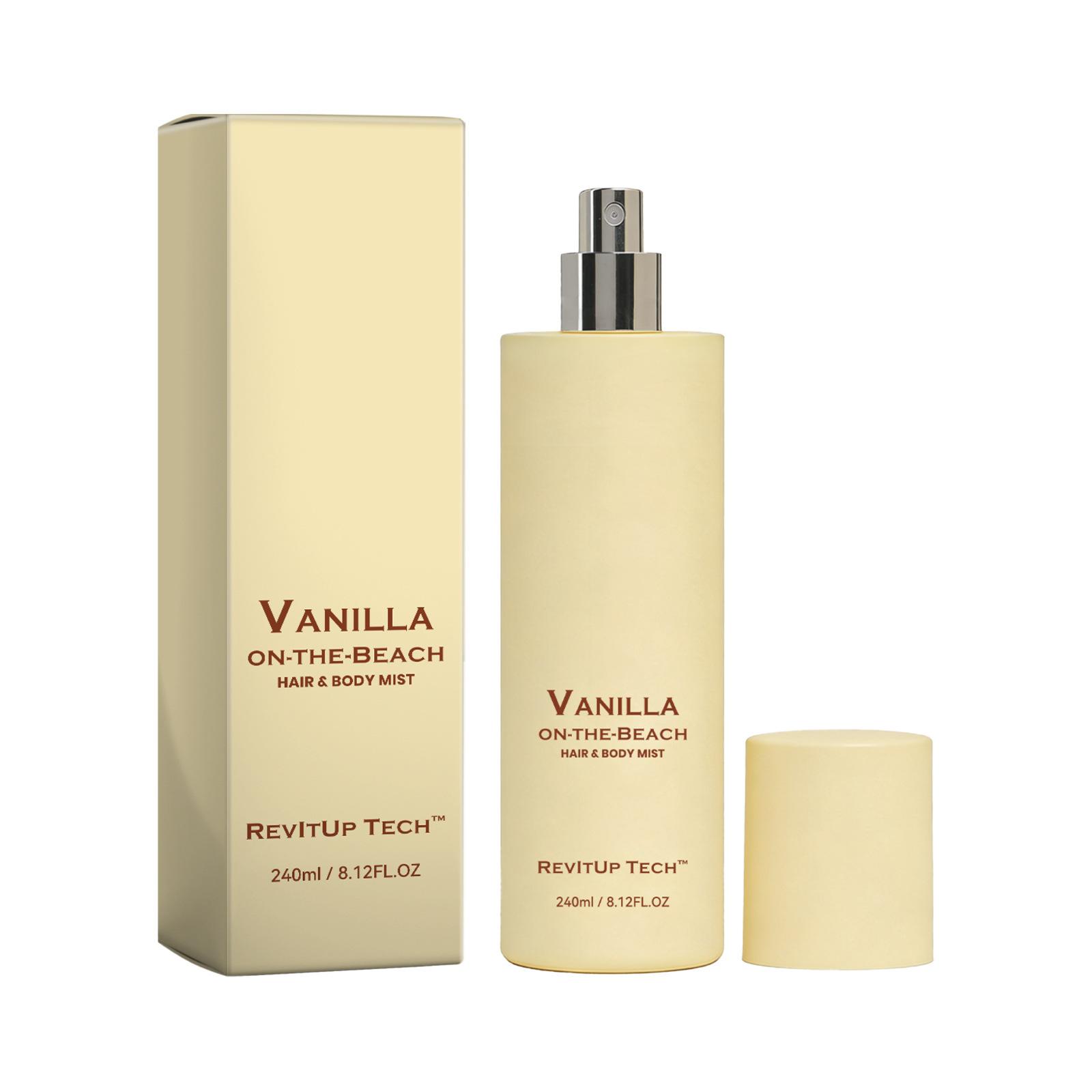 Vanilla beach fragrance spray natural fresh elegant daily romantic portable fragrance mist 1
