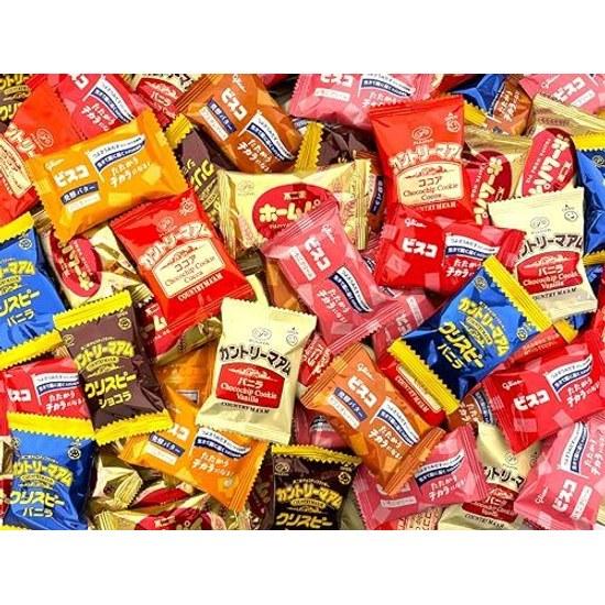Country MaamBiscoHome Pie Bulk Set 9 Types 138 Pieces (87 Bags) Cookie Assortment Large Capacity Individually Wrapped Party Event Gift Distribution 4