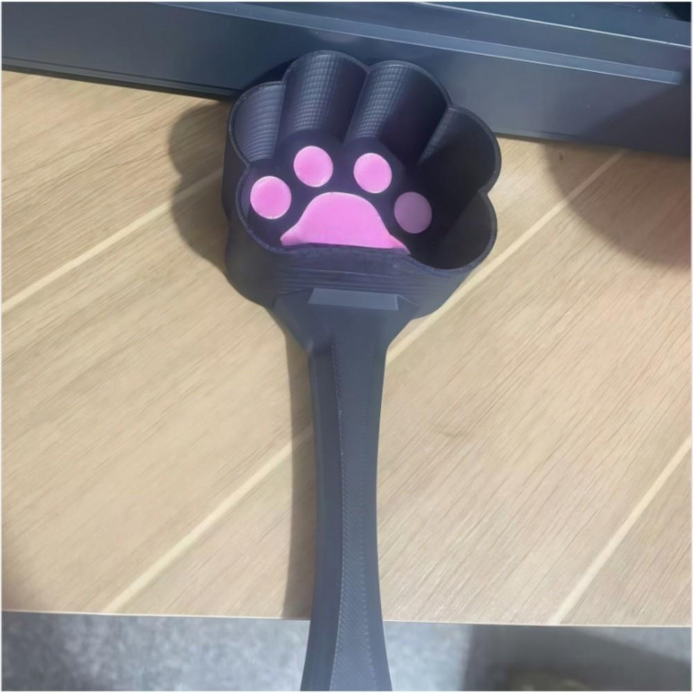 Large Capacity Pet Feeding Shovel Cat Claw Shape Cat Litter Scoop Pet Dry Food Spoon Scooping