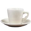 Shangqi Modern Ceramic Coffee Cup and Saucer Set