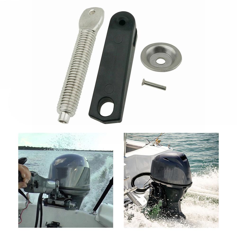 Outboard Motor Transom Clamp Handle Clamp Screw Set 6E0-43118-01-00, 6E0-43118-00 For Outboard 2-Stroke 4-15HP