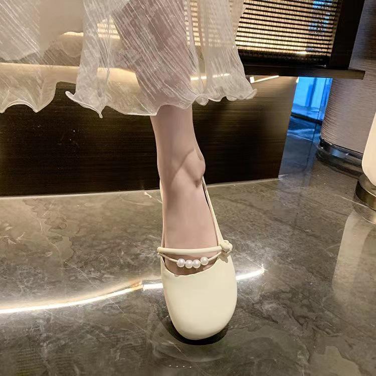 Women's 2025 Summer Mary Jane Flats - Soft Sole Gentle Shoes for Skirts