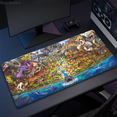 Large Gaming Ark Survival Evolved Mousepad Large Gaming XXL Desk Mats MousePads Gamer Natural Rubber Anti-slip Laptop Table Mat