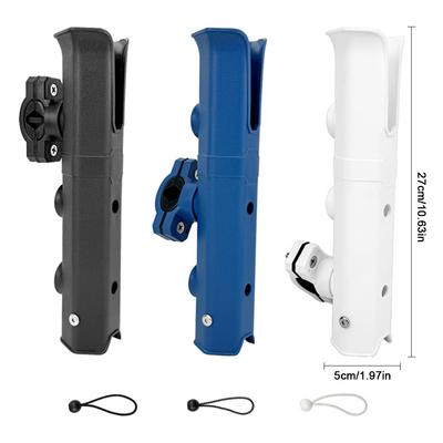 Adjustable Fishing Rod Holder Portable Fishing Rod Holder Bracket Fishing Pole Holder Boat Marine Yacht Kayak Outdoor Fishing