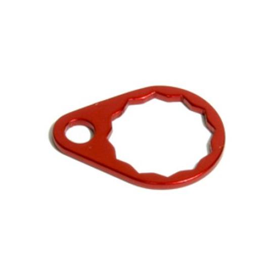 Avail Reel Handle Retainer Offset Red B-type (for Handles) Retainer_b_red