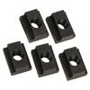 5 Pcs Black Oxide Finish T Slot Nuts M12 Threads Fit Into T Slots In Machine Tool Tables