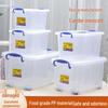 Clear Storage Box, Extra Large - Multifunctional Organizer for Clothes, Toys, Quilts, and More
