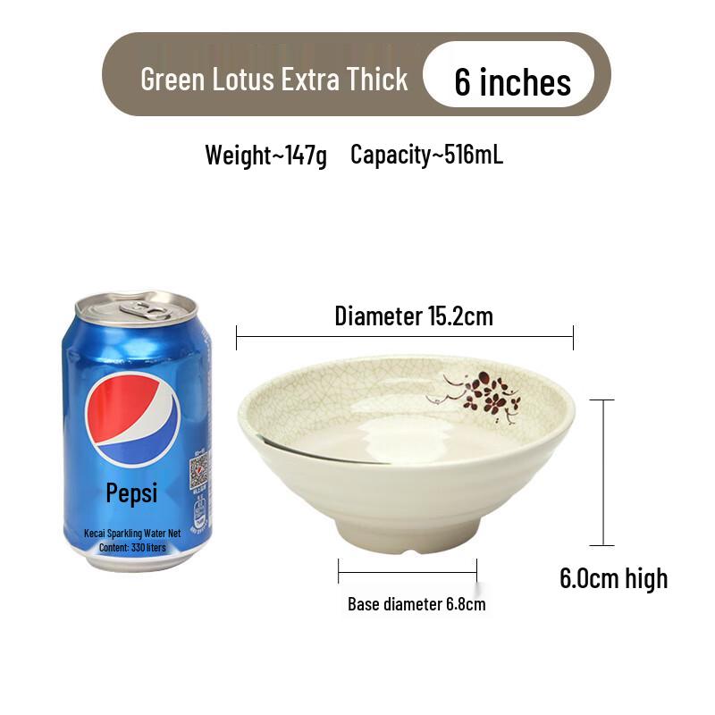 Jingyu Commercial Melamine Noodle Bowl