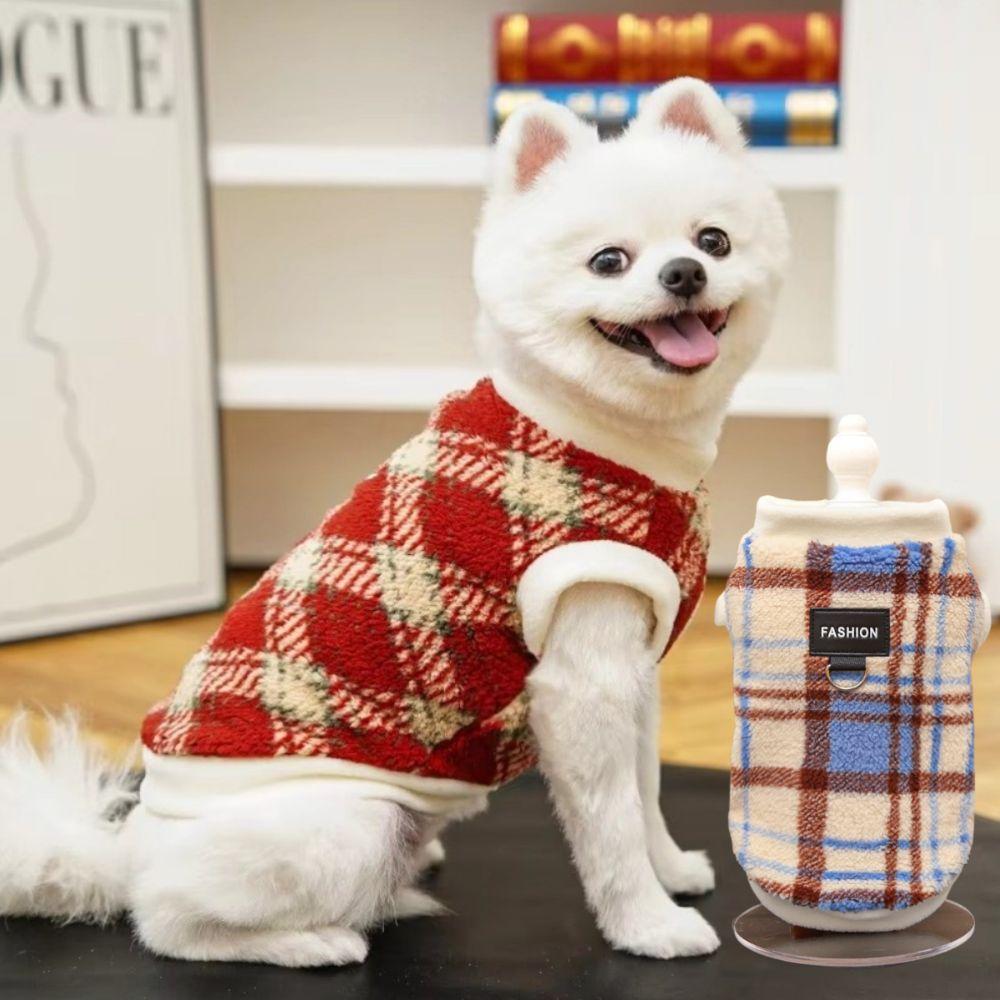 Fashion Winter Warm Pet Clothes French Bulldog Chihuahua Yorkies Dog Coat Fleece Vest Costume Puppy Jacket for Small Dogs Cats