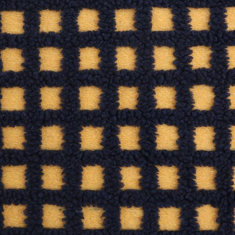 

0,5/1/2 Ярда Вафельна Тканина з Шерсті Ягняти Жаккард для Зимових Пальт Піжам Наволочок для Диванних Подушок Одягу для Домашніх Тварин Рукоділля DIY Тканини для Шиття 45x160cm