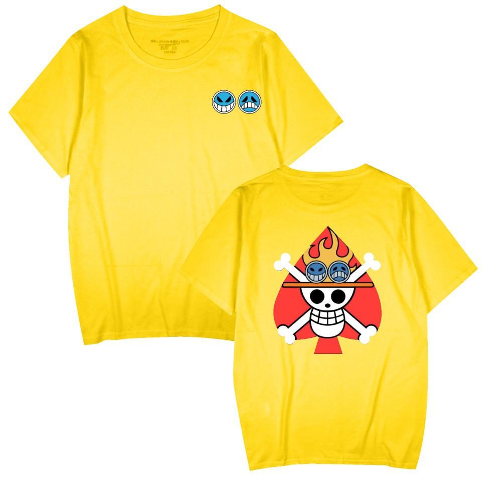 ONE PIECE T Shirt Cartoon Short Sleeve Casual Tee Shirt Funny Tshirts Vintage Clothes