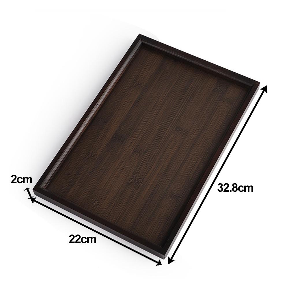 Stylish Wooden Tray for Dinners and Barbeques Enhances Your Table Decor