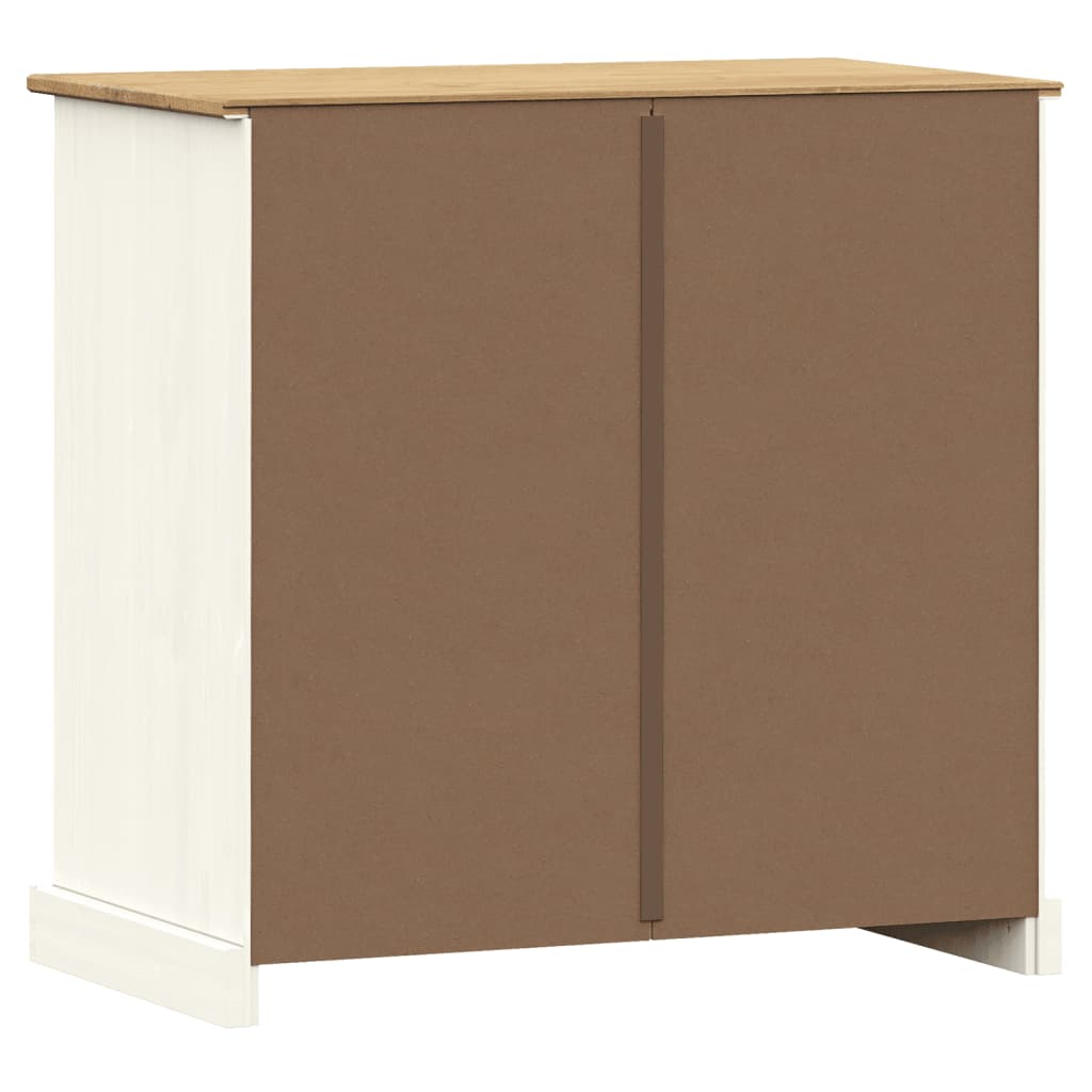 VIGO Sideboard with Drawers 78 x 40 x 75 cm Solid Pine Wood