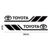 Car exterior annual inspection stickers Car body decoration stickers car door decals For Toyota Corolla Rav4 Auris Camry