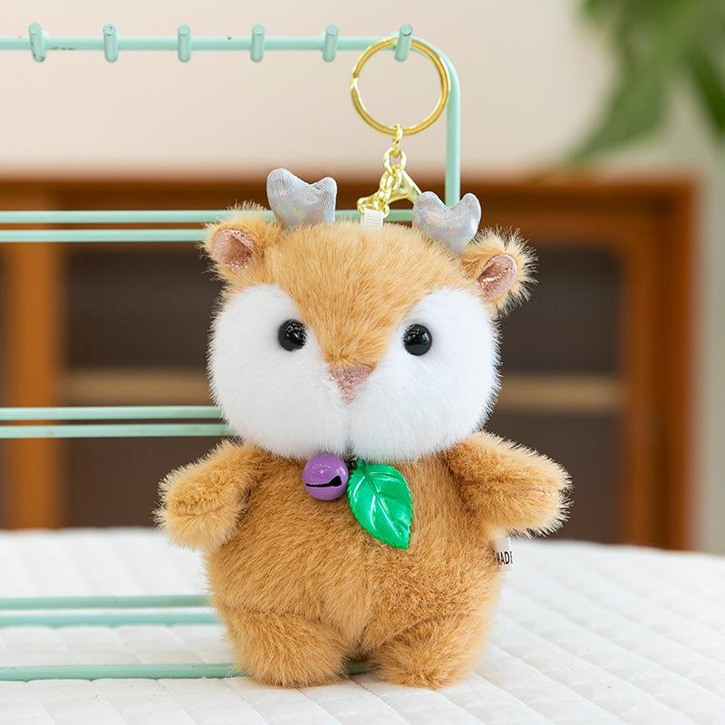 

Cute Zoo Panda Plush Pendant for Female Students Schoolbag Hanging Ornaments Gift Doll Keychain Plush Toy 15 cm (0.05kg)