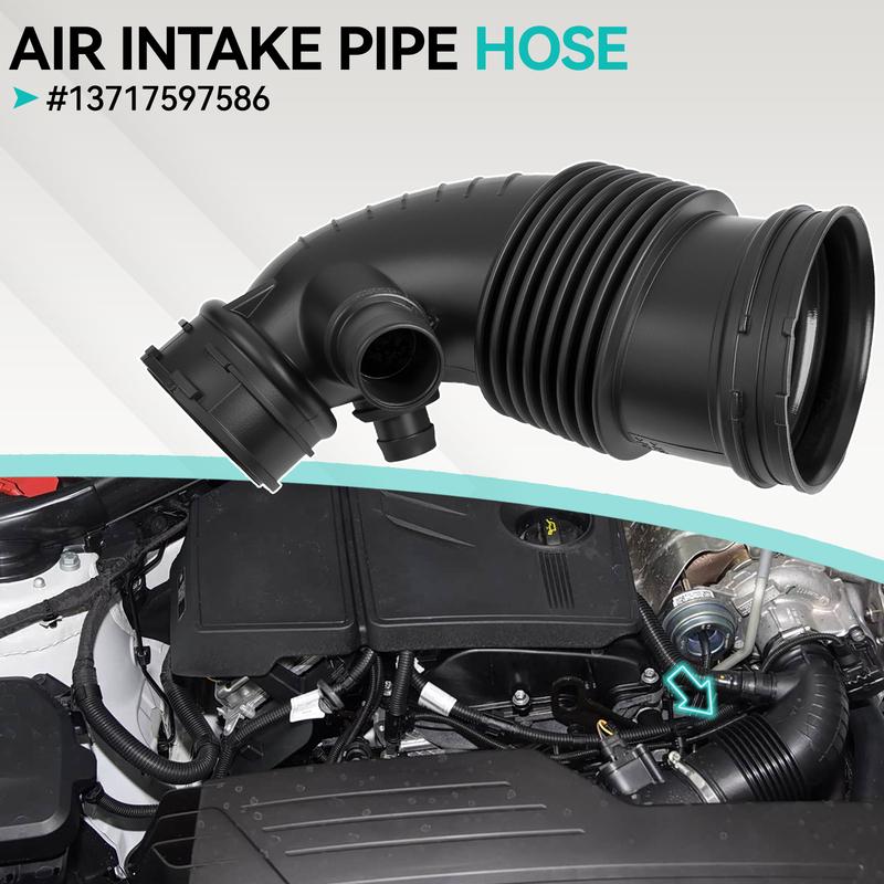 Per BMW Serie 1 3 F20 F21 F30 F31 114I-320I 2010-2016 Condotto di aspirazione dell'aria Tubo filtro Tubo pulitore Parte di ricambio #13717597586