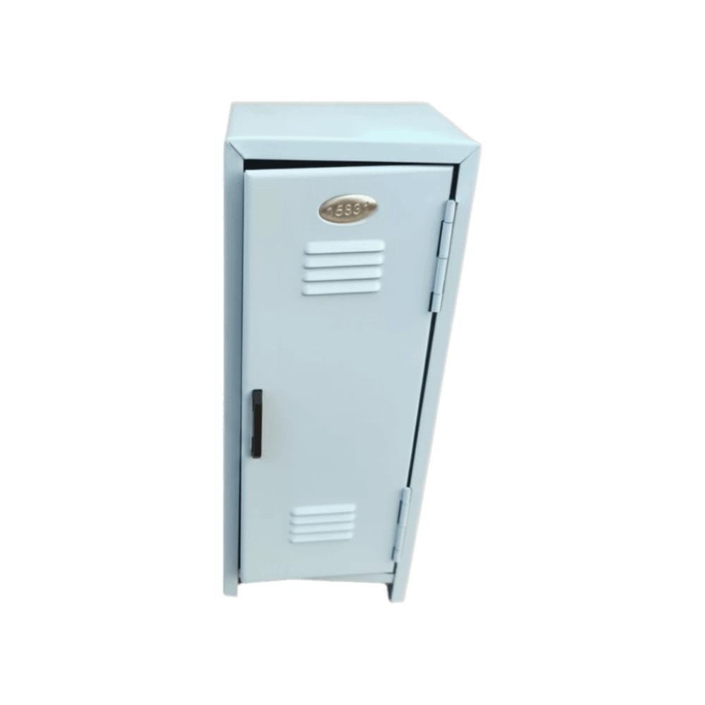 Iron Makeup Storage Cabinet Two Layers Makeup Storage Box Cabinet Organizer Box  Key Management