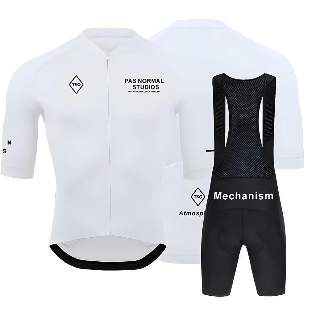 2023 Men's Team Edition Summer Cycling Suit Set - Short Sleeve Road Bike Apparel