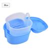 Dental Denture Box Retainer Braces Storage Box Invisible Teeth Denture Cleaning Tooth Storage Portable Belt Case
